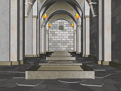 Prison 3d model