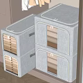 Clothes storage box 3d model