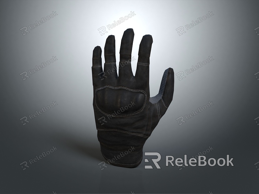 Gloves Hand Gaming Items model