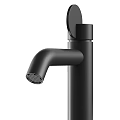 Colorful Vessel Washbasins Round Shape Various Colors With Black Faucet Modern Bathroom Design