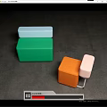 Modern Cube Shaped Single Sofa With Modular Design In Multiple Colors