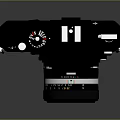 DSLR Camera Card Machine Digital Camera Digital Camera Photographic Equipment 3d model