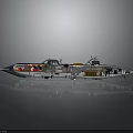 Modern Yacht Water Vehicle Featuring Multi Deck Structure And Detailed Hull Design