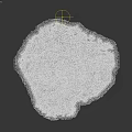 Natural Microtopography Features On Sandy Ground With Small Stones And Irregular Depressions