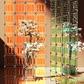 Glass Partition Screen 3d model