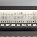 Elegant Decorative Display Cabinet With Multiple Framed Artworks In Layered Arrangement