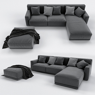 Combination sofa 3d model