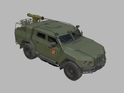 Light armored vehicle model