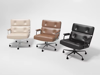 Office Chair Leisure Chair Boss Chair Single Chair Swivel Chair 3d model