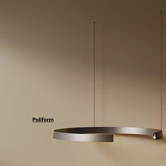 Modern chandelier 3d model
