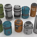 Various Colored Thermal Vacuum Flasks With Different Designs And Handles For Daily Use