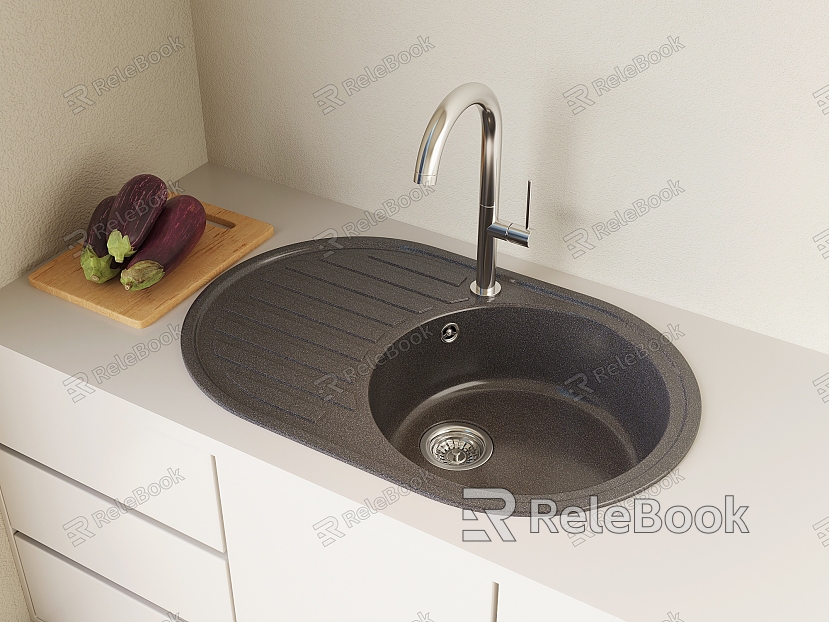 Modern vegetable basin sink faucet embedded sink vegetable sink model