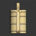 Modern Lunch Box Lunch Box Iron Lunch Box Multi-Layer Lunch Box 3d model