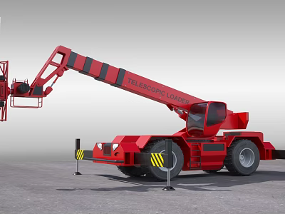 Modern installation machine glass curtain wall installation machine 3d model