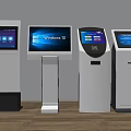 Public Facilities Self Service Kiosks With Windows 10 Interface And Various Designs