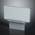 Whiteboard With Sturdy Floor Stand Marker Tray And Eraser Office Equipment