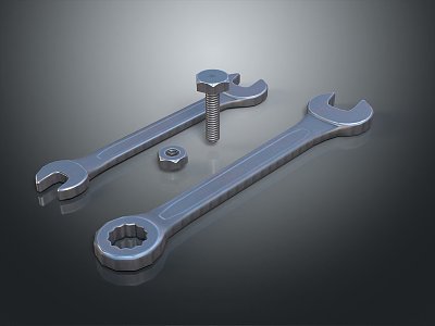 Wrench wrench hardware tool hex wrench repair tool items model