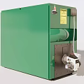 Heavy Duty Green Industrial Processing Equipment With Control Panel And Valve Mechanism