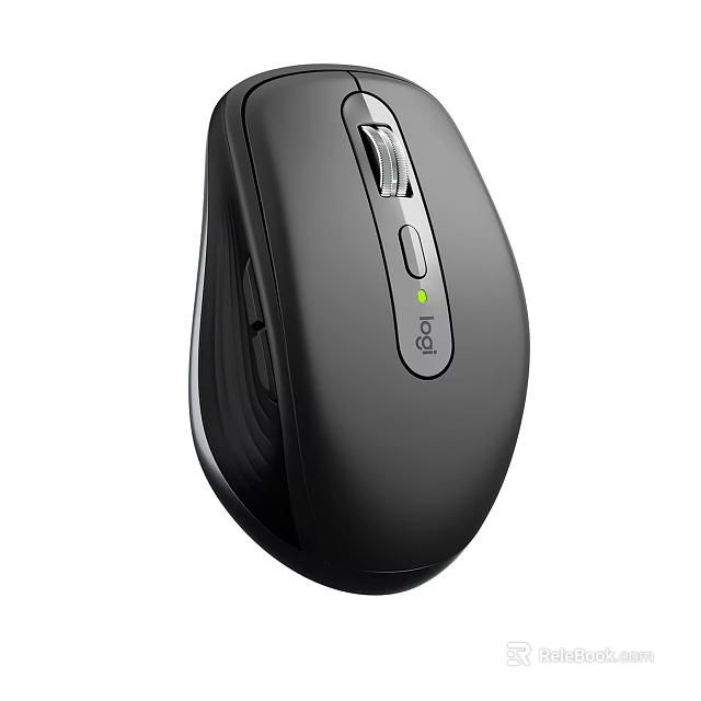 Ergonomic Wireless Computer Mouse With Eco Friendly Design And Precision Tracking 3d model 