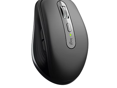 Ergonomic Wireless Computer Mouse With Eco Friendly Design And Precision Tracking 3d model