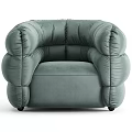 Visionnaire fabric single sofa 3d model