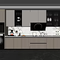 Modern Kitchen Interior Design With Island Counter Cabinets And Stainless Steel Appliances