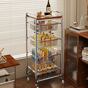 Middle Iron Storage Rack 3d model