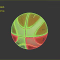 Orange And White Wilson Basketball With Classic Design For Daily Sports Activities