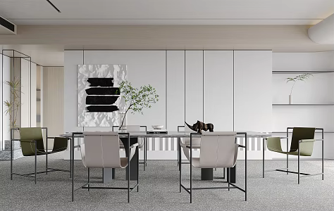 Modern Restaurant 3d model
