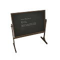 Wooden Easel Chalkboard Hanging Stand for Home Office Decoration