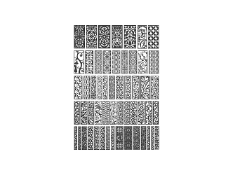 new chinese style carved 3d model