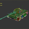 Light Tank Light Armored Tank Modern Tank World War II Tank World War I Tank Heavy Tank 3d model