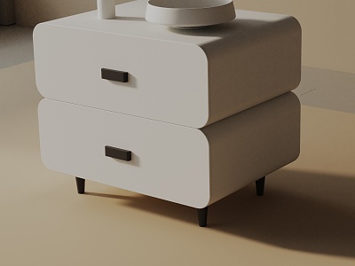 Modern Bedside Cabinet model