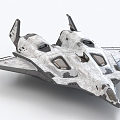 Spaceship Starship Spaceship Space Fighter 3d model