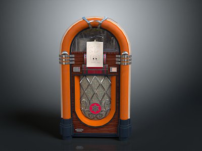 Modern Cartoon Door Coin-operated Jukebox Coin-operated Jukebox Game Machine Large Game Machine model