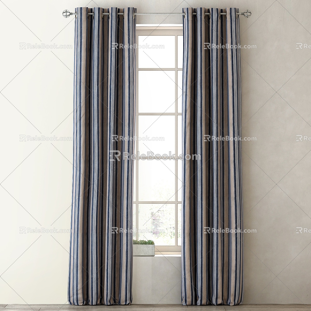 Curtain Curtain Curtain Cloth Curtain Fabric Home Living Room Curtain Bedroom Curtain model