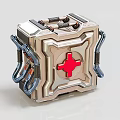 Modern Box Science Fiction Box Science Fiction Box 3d model