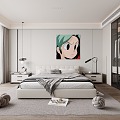 Modern Bedroom 3d model