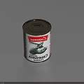 Classic Spam Corned Beef Can With Red And White Label Design