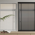 Modern venetian blinds Folding blinds 3d model