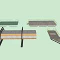 Modern Lunar Base Space Equipment 3d model