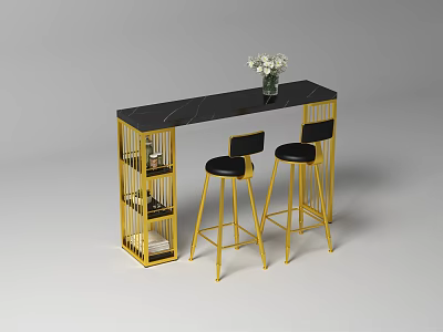 Wrought Iron Bar Combination 3d model