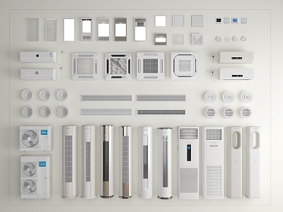 Modern air conditioning air conditioning combination model