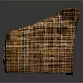 Unique Woven Sofa Furniture With Brown Purple Patterns And Modern Design
