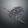 Modern celestial beetle Chinese star beetle blue spot star beetle beetle beetle 3d model