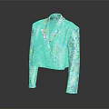Vibrant Floral Pattern Jacket With Colorful Flower Prints And Modern Style