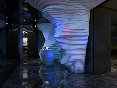 The Modern Bar 3d model