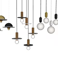 Modern chandelier 3d model