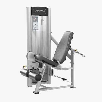 Sports Equipment Leg Press Machine With Adjustable Seat Weight Stack Metal Frame For Gym Fitness 3d model