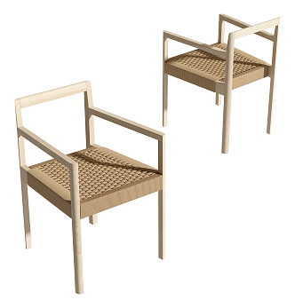 Wind single chair 3d model